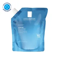 Изображение товара La Roche-Posay Lipikar Gel Lavant гель для душа для чувствительной кожи детей и взрослых, рефил (сменный блок), 400мл