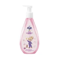Изображение товара AQA baby Kids гель детский для интимной гигиены для девочек (2+), 250мл