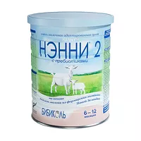 Изображение товара Нэнни 2 смесь сухая молочная адаптированная (6-12 мес), 800г
