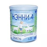 Изображение товара Нэнни 4 напиток молочный сухой быстрорастворимый на основе козьего молока (18+мес), 400г