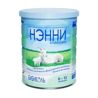 Изображение товара Нэнни Классика смесь молочная сухая адаптированная на основе козьего молока, 800г