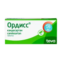 Изображение товара Ордисс таблетки 16мг, №60