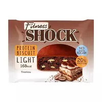 Изображение товара Fitness Shock бисквит тирамису, без сахара, 40г
