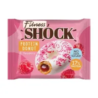 Изображение товара Fitness Shock донат малина, без сахара, 70г