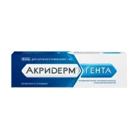 Изображение товара Акридерм Гента мазь д/наружн. прим. 0,05%+0,1%, 15г