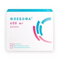 Изображение товара Флебофа таблетки 600мг, №30 Озон Фарм