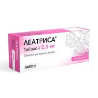 Изображение товара Леатриса таблетки 2,5мг, №28 Линдофарм