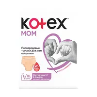 Изображение товара Kotex Mom трусы послеродовые одноразовые (р.L/XL), 110-140см, 8шт
