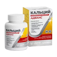 Изображение товара Vitamir Кальций Адванс минеральный комплекс таблетки, №60
