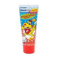 Изображение товара SilcaMed Putzi детская зубная паста клубничная (2-12лет), 75мл
