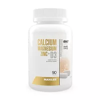 Изображение товара Maxler Кальций Магний Цинк+Д3 таблетки, №90