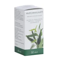 Изображение товара Фитофиллипт раствор д/приема внутрь, местн. и наружн. прим. 1%, 50мл