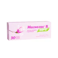 Изображение товара Магнелис В6 форте таблетки покрыт. п/о 100мг+10мг, №30