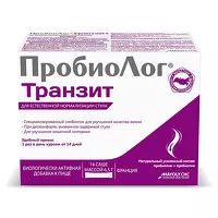 Изображение товара Пробиолог Транзит порошок д/пригот. р-ра д/приема внутрь, №14