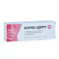 Изображение товара Комфодерм М2 крем д/наружн. прим. 0,1%+2%, 30г