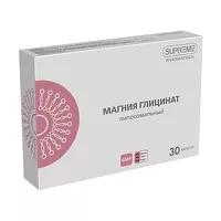 Изображение товара Supreme Pharmatech Магния глицинат липосомальный капсулы, №30