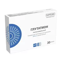 Изображение товара Supreme Pharmatech Глутатион липосомальный капсулы 200мг, №30