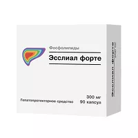 Изображение товара Эсслиал форте капсулы 300мг, №90