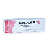 Изображение товара Комфодерм М2 крем д/наружн. прим. 0,1%+2%, 10г