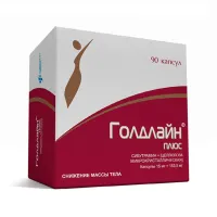 Изображение товара Голдлайн Плюс капсулы 15мг+153,5мг, №90