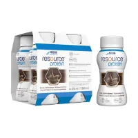 Изображение товара Nestle Resource protein Сбалансированная жидкая смесь с высоким содержанием белка для энтерального питания взрослых с ароматом шоколада, 200мл №4