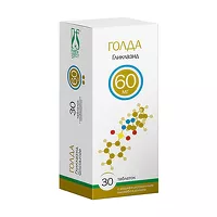 Изображение товара Голда таблетки с модиф. высвоб. 60мг, №30