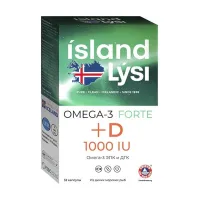 Изображение товара Lysi Омега 3 Форте + витамин Д капсулы, №30