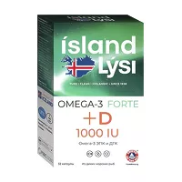 Изображение товара Lysi Омега 3 Форте + витамин Д капсулы, №30