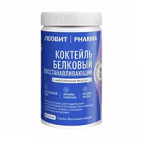 Изображение товара Леовит Pharma коктейль белковый восстанавливающий с нейтральным вкусом, 400г