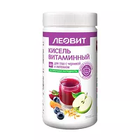 Изображение товара Леовит кисель витаминный для глаз с черникой и лютеином, 400г