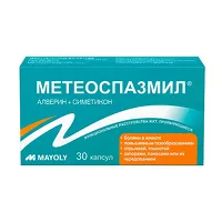 Изображение товара Метеоспазмил капсулы 60мг+300мг, №30