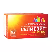 Изображение товара Селмевит Интенсив таблетки покрыт. п/о, №60