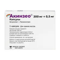 Изображение товара Акинзео капсулы 300мг+0,5мг, №1