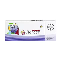 Изображение товара Логест таблетки п/о 75мкг+20мкг, №21*3