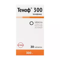 Изображение товара Теноф 300 таблетки покрыт. п/о 300мг, №30