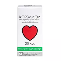 Изображение товара Корвалол капли д/приема внутрь, 25мл