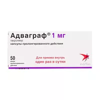 Изображение товара Адваграф капсулы пролонг. 1мг, №50