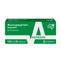 Изображение товара Фонтурацетам таблетки 100мг, №30