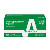 Изображение товара Фонтурацетам таблетки 100мг, №60