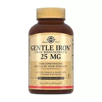 Изображение товара Solgar Легкодоступное железо Джентл Айрон капсулы 25мг, №180
