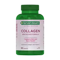 Изображение товара Nature's Bounty Гидролизованный коллаген с витамином С таблетки, №90