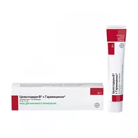 Изображение товара Целестодерм-В с Гарамицином мазь д/наружн. прим. 0,1%+0,1%, 30г