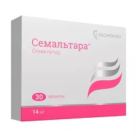 Изображение товара Семальтара таблетки 14мг, №30