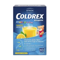 Изображение товара Колдрекс Юниор порошок д/пригот. р-ра д/приема внутрь, №10