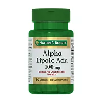 Изображение товара Nature's Bounty Альфа-липоевая кислота капсулы 100мг, №60