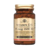 Изображение товара Solgar Витамин Д3 капсулы 600МЕ, №60