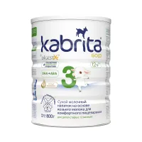 Изображение товара Kabrita Gold 3 молочная смесь на козьем молоке для комфортного пищеварения (12+мес), 800г