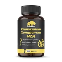 Изображение товара Primekraft Глюкозамин Хондроитин МСМ капсулы, №120