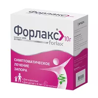Изображение товара Форлакс порошок д/пригот. р-ра д/приема внутрь 10г, №20