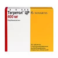 Изображение товара Тегретол ЦР таблетки с пролонг. высв. п/о 400мг, №30